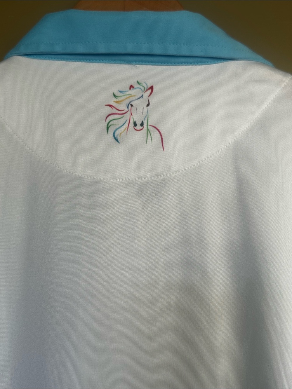 Happy Horse Happy Life Equestrian Linda Parelli Polo Top - Picture 5 of 8